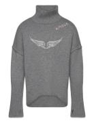 Polo Neck Sweater Or Jumper Zadig & Voltaire Kids Grey