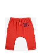 Baby Bc Vintage Terry Harem Pants Bobo Choses Red