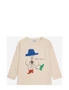 Magic Flute Player T-Shirt Bobo Choses Cream