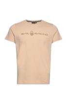 Bowman Tee Sail Racing Beige