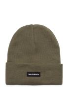 Linear Knit Cuffed Beanie New Balance Khaki