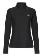 Sport Essentials Space Dye Quarter Zip New Balance Black