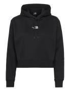 W Essential Crop Hoodie The North Face Black