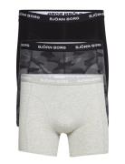 Cotton Stretch Boxer 3P Björn Borg Grey