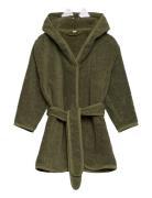 Organic Bath Robe Pippi Green