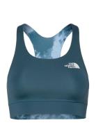 W Flex Reversible Bra Print The North Face Blue