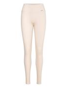 Ribbed Wool Leggings Aim´n Cream