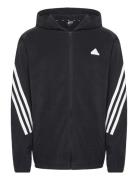 Future Icons 3 Stripes Polar Fleece Full-Zip Hoodie Adidas Sportswear ...