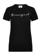 W Logo Rossi Tee ROSSIGNOL Black