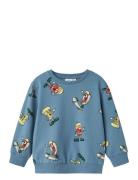 Nmmdiego Nreg Sweat Unb Box Name It Blue