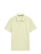 Basic Polo With Contrast Tom Tailor Green