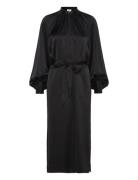 Belted Long Sleeve Dress Filippa K Black