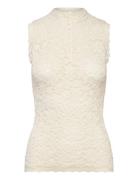 Rwdelicia Sl Regular Top Rosemunde Cream