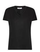 Mschfenya Modal V Neck Tee MSCH Copenhagen Black