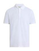 Thermo Tech Pique Slim Polo Calvin Klein White