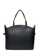 K/Circle Tote With Pouch Perf Karl Lagerfeld Black