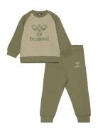 Hmlhumming Crewsuit Hummel Green