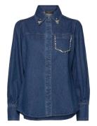 Canabbbess Shirt Bruuns Bazaar Blue