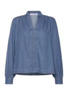 Srchristy Blouse Soft Rebels Blue