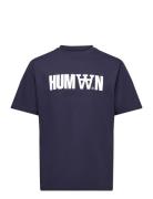 Wwasa Humaan Tshirt Double A By Wood Wood Navy