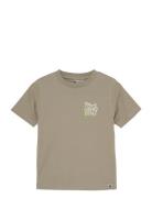 T-Shirt Print Daily 7 Khaki