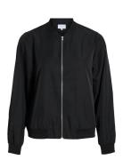 Vipapaya L/S Bomber Jacket - Noos Vila Black