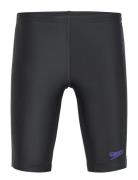 Boys Plastisol Placement Jammer Speedo Black