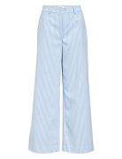 Objlisa Wide Pant Aop Noos Object Blue