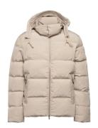 Ventus Tech Stripe Down Jacket WOOD WOOD Beige