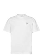 Bobby Double Logo T-Shirt WOOD WOOD White