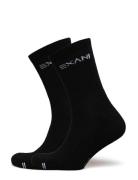 Regular Cut Sock 2-Pack M Exani Black