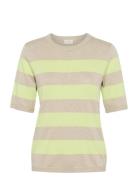 Kalizza Striped Knit Kaffe Green