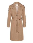 Crrea Trenchcoat Cream Beige