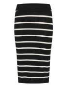 Kalizza Knit Skirt Kaffe Black