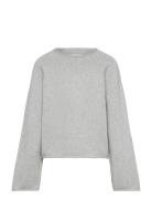 100% Cotton Knitted Sweater Mango Grey