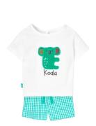Set Knit Combined Boboli White