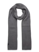 Signature Pony Wool Scarf Polo Ralph Lauren Grey