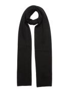 Signature Pony Wool Scarf Polo Ralph Lauren Black