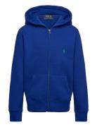 Fleece Full-Zip Hoodie Ralph Lauren Kids Blue