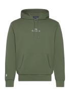 Logo Double-Knit Hoodie Polo Ralph Lauren Green