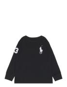 Big Pony Cotton Jersey Tee Ralph Lauren Kids Black