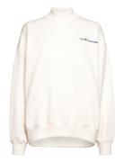 Logo Fleece Mockneck Polo Ralph Lauren White