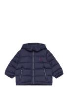 Ripstop Hooded Down Jacket Ralph Lauren Baby Navy