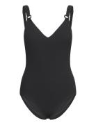Navarino Wirefree Covering T-Shirt Swimsuit Femilet Black