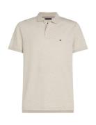 Liquid Cotton Reg Seasonal Polo Tommy Hilfiger Cream