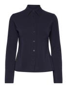 Cotton Jersey Shirt Filippa K Navy