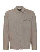 Cfaugusto 0066 Linen Mix Overshirt Casual Friday Beige