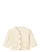 Nbflarose Ls Quilt Jacket Lil Lil'Atelier Cream
