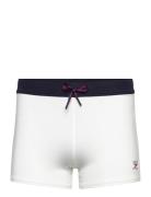 8-005081 Jetstream Retro Solid Square Leg Speedo White