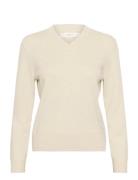 Wallisiw V-Neck Pullover InWear Cream